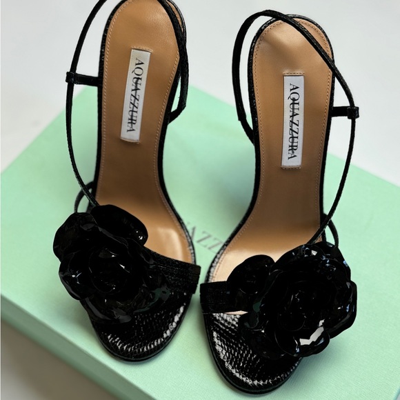 Aquazzura Paris rose sandal - Picture 12 of 12